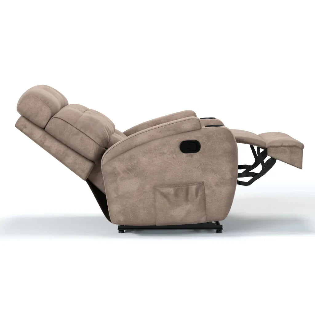 Poltrona Reclinável Damie Manual Fixa com Gatilho