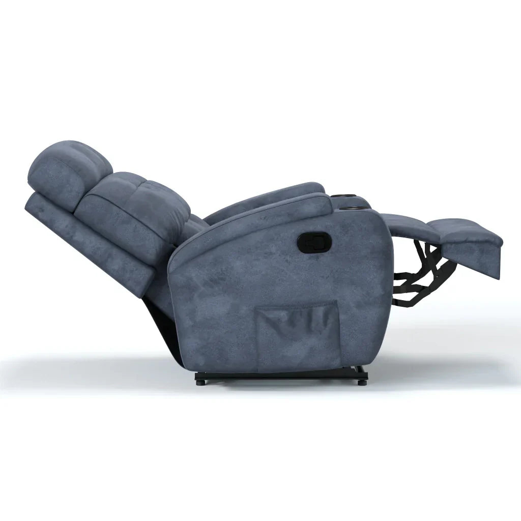 Poltrona Reclinável Damie Manual Fixa com Gatilho