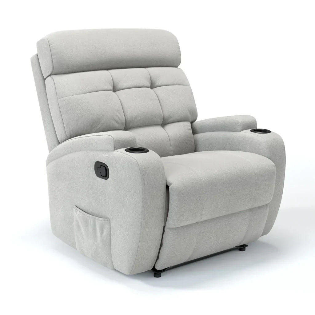 Poltrona Reclinável Damie Manual Fixa com Gatilho