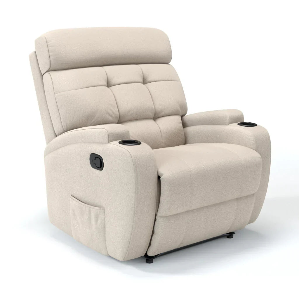 Poltrona Reclinável Damie Manual Fixa com Gatilho