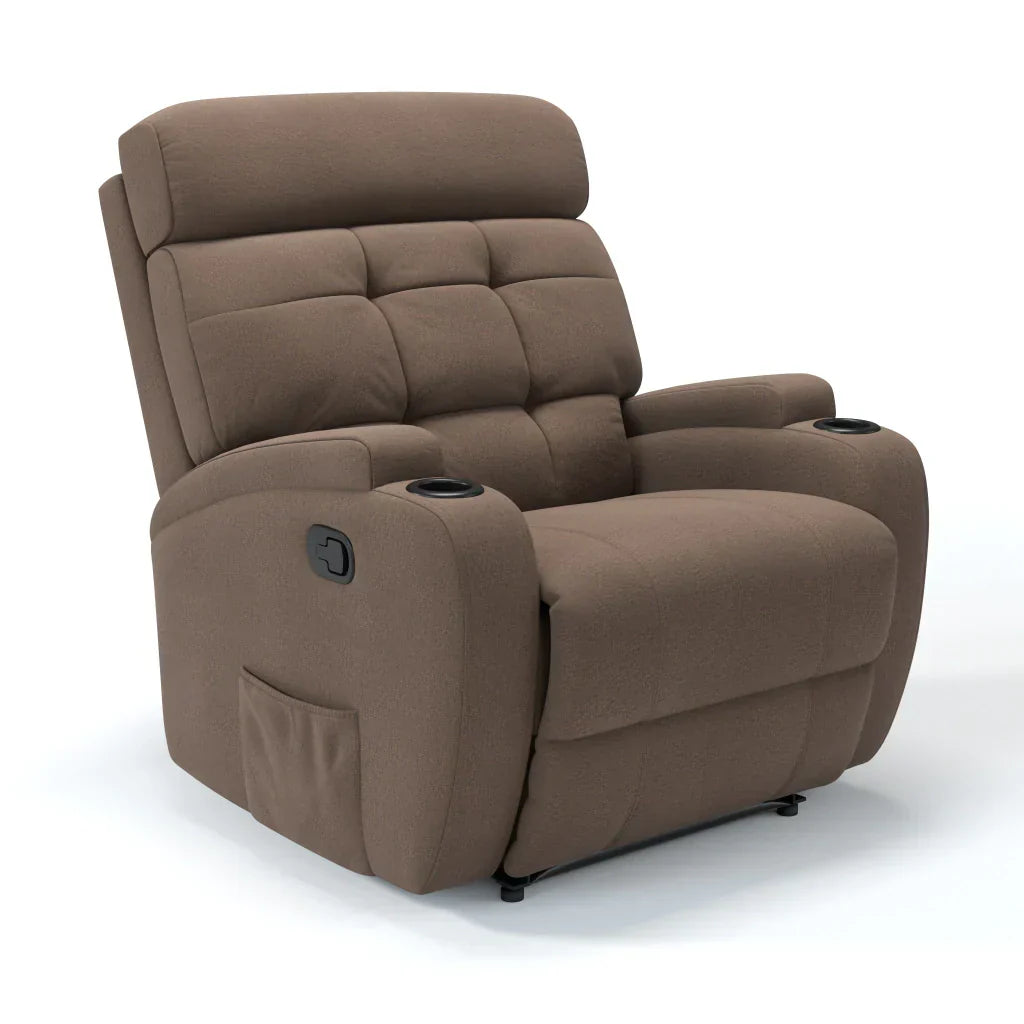 Poltrona Reclinável Damie Manual Fixa com Gatilho