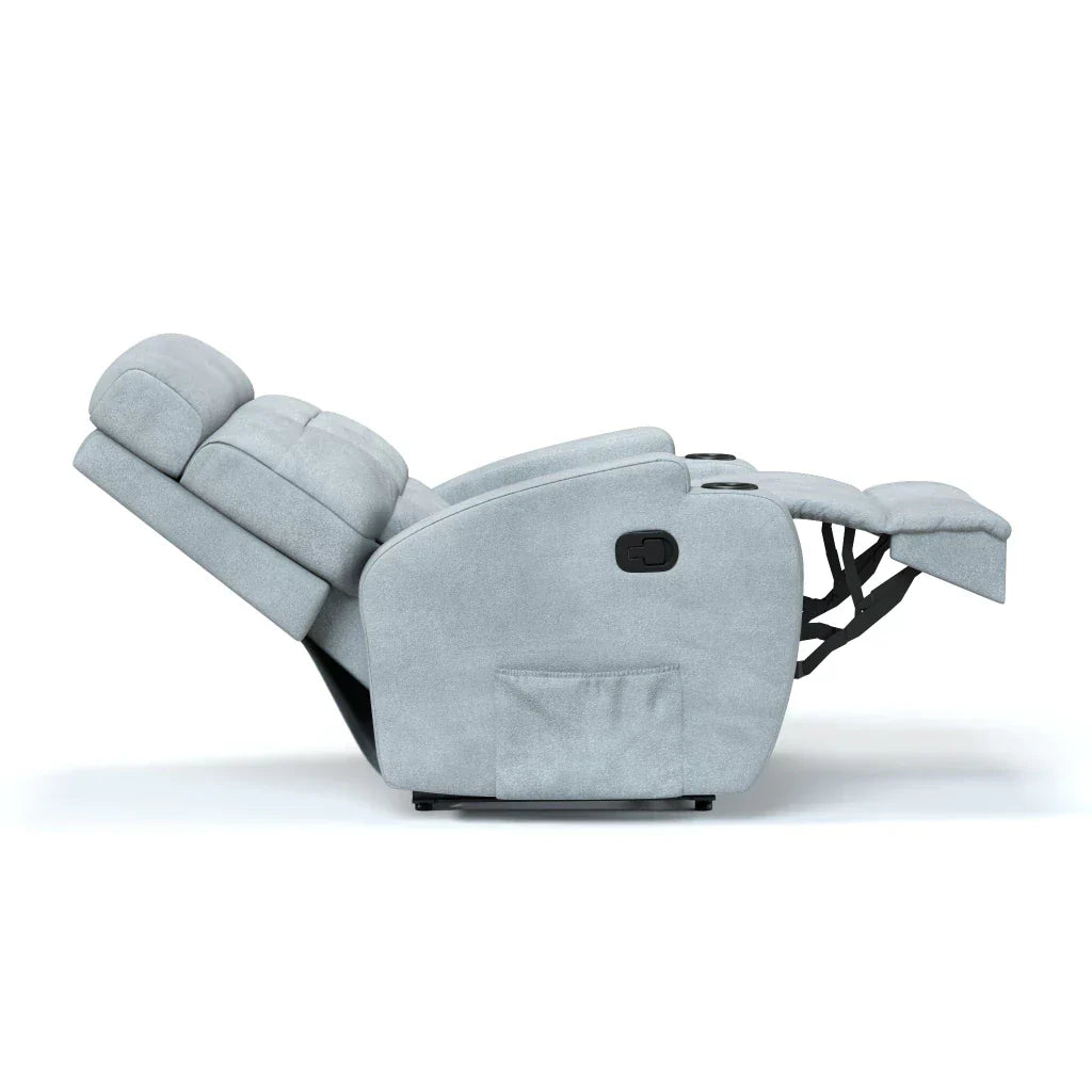 Poltrona Reclinável Damie Manual Fixa com Gatilho