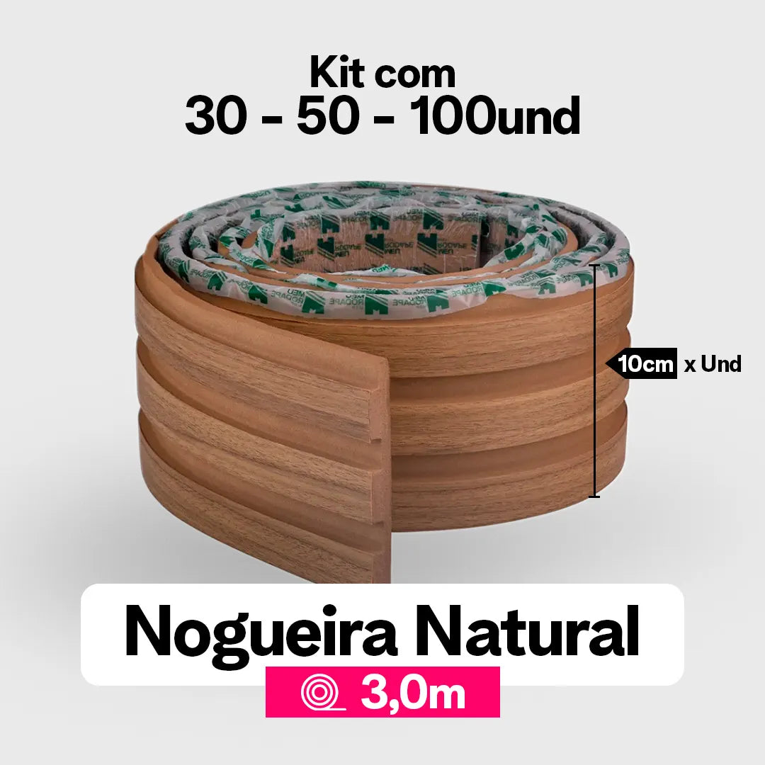 Kit Painel Ripado Autocolante 3M Laminado | Linha Madeto | DIY