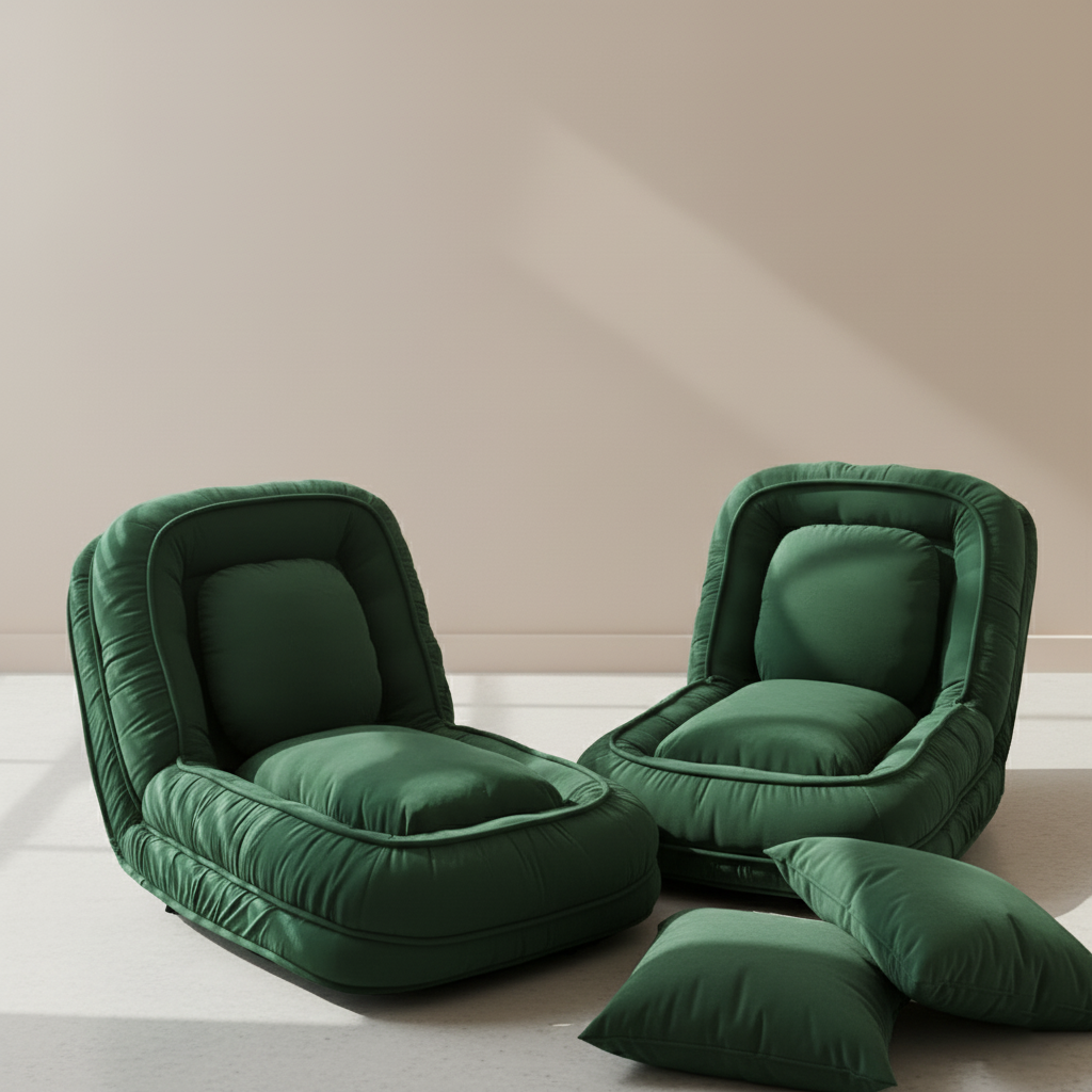 [COMPRE 1, LEVE 2] Sofá-cama Retrátil + 2 Almofadas Cushion