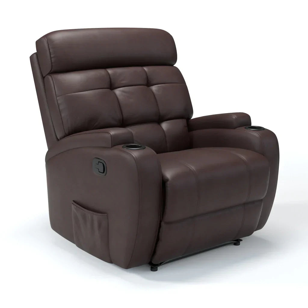 Poltrona Reclinável Damie Manual Fixa com Gatilho