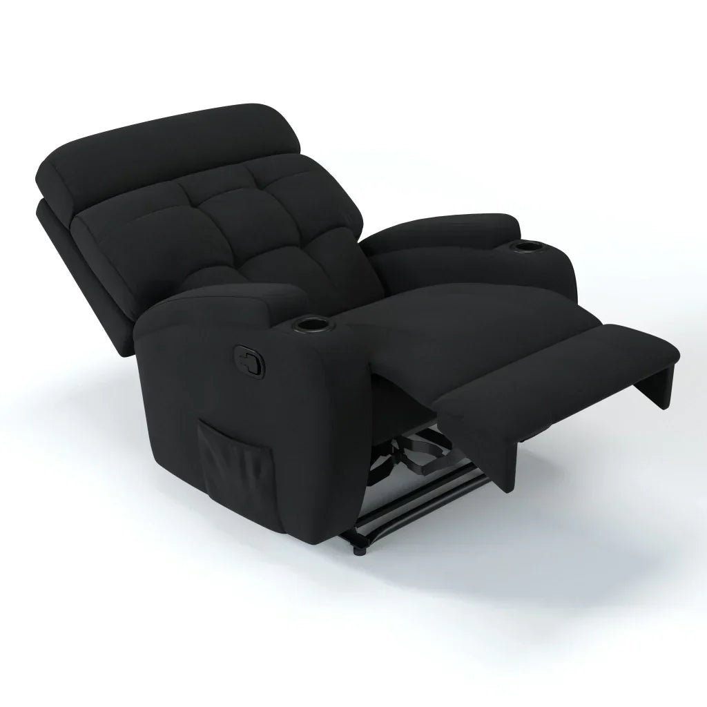 Poltrona Reclinável Damie Manual Fixa com Gatilho