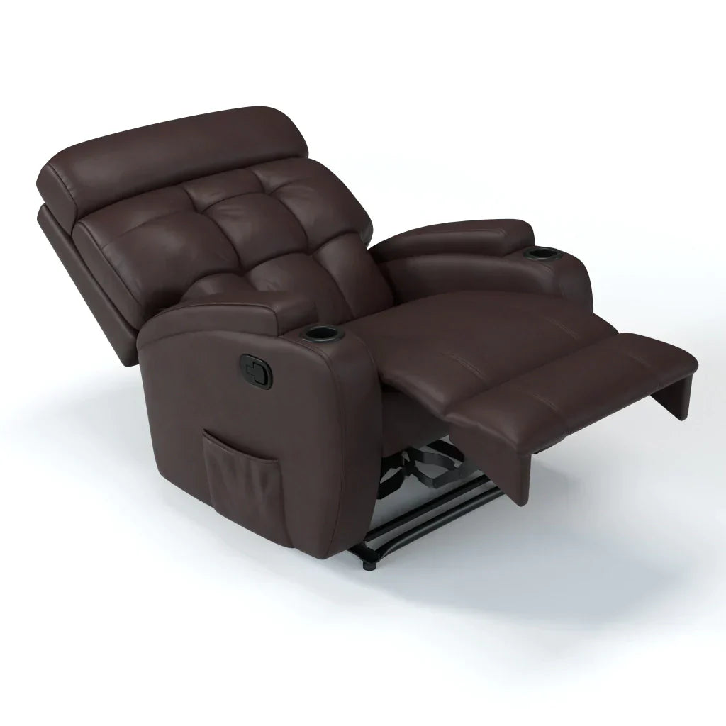 Poltrona Reclinável Damie Manual Fixa com Gatilho