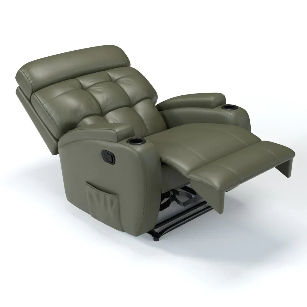 Poltrona Reclinável Damie Manual Fixa com Gatilho