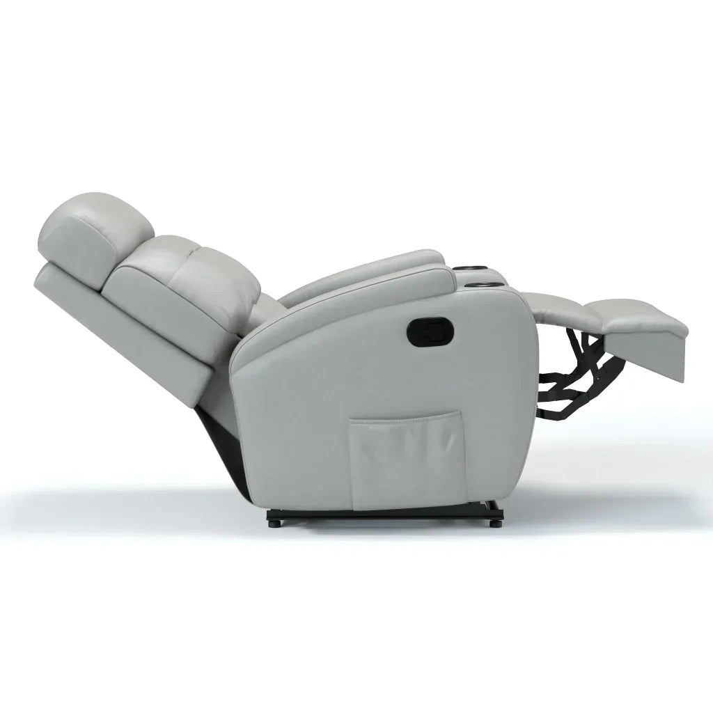 Poltrona Reclinável Damie Manual Fixa com Gatilho