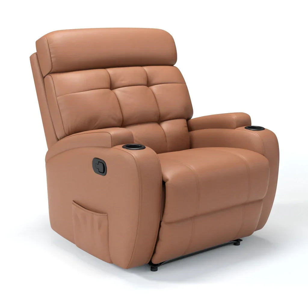 Poltrona Reclinável Damie Manual Fixa com Gatilho