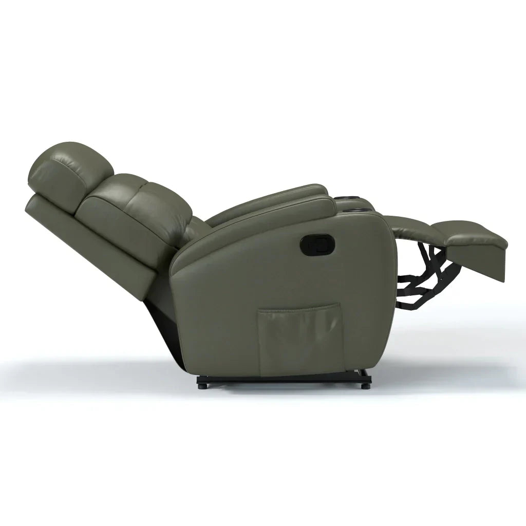 Poltrona Reclinável Damie Manual Fixa com Gatilho