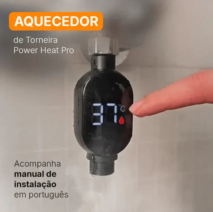 Aquecedor de Água Elétrico - Temperatura Máxima 60 °C + PROMOÇÃO (Compre 1 Leve 2)